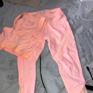 Tie-dye gym set wish I could keep but doesn’t fit me anymore lol